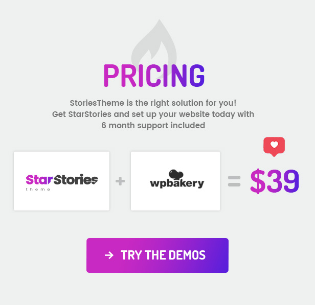 StarStories Theme - Intro price
